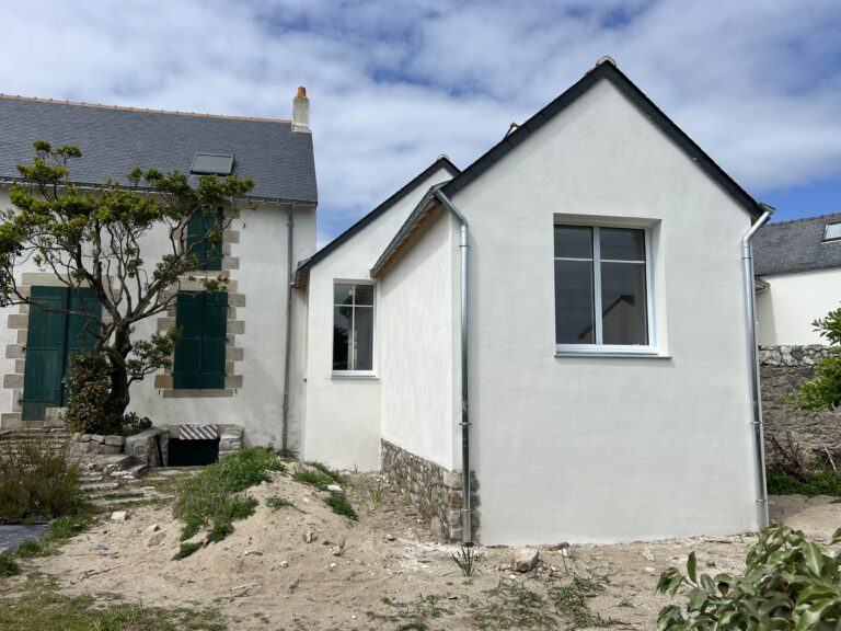 extension maison à Batz sur Mer