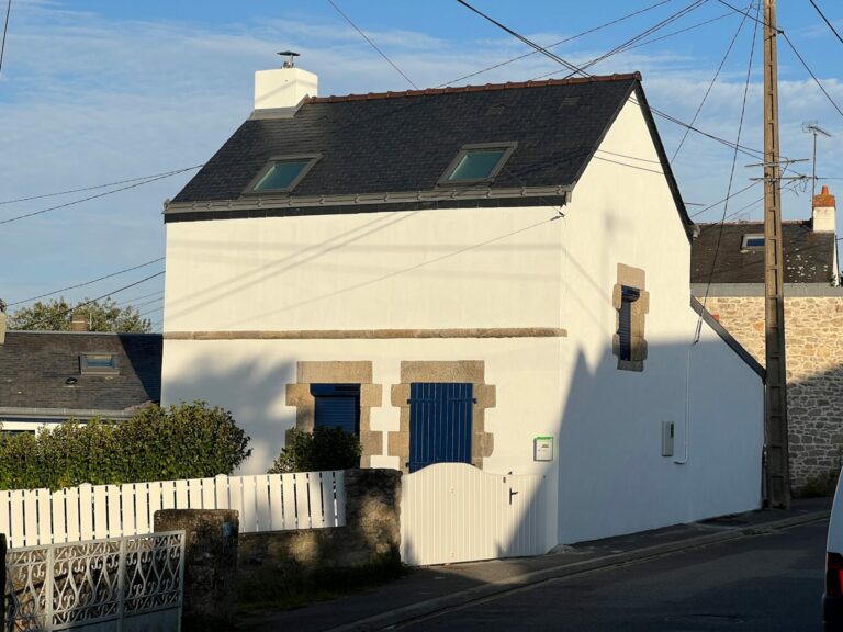 Surélévation d'une maison à La Turballe