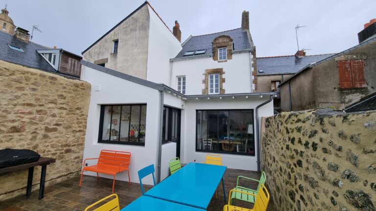 Rénovation d'une maison à Batz sur Mer