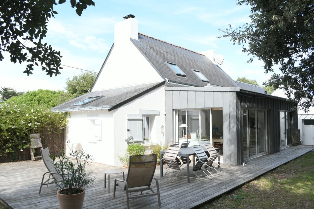 Extension d'une maison au Pouliguen