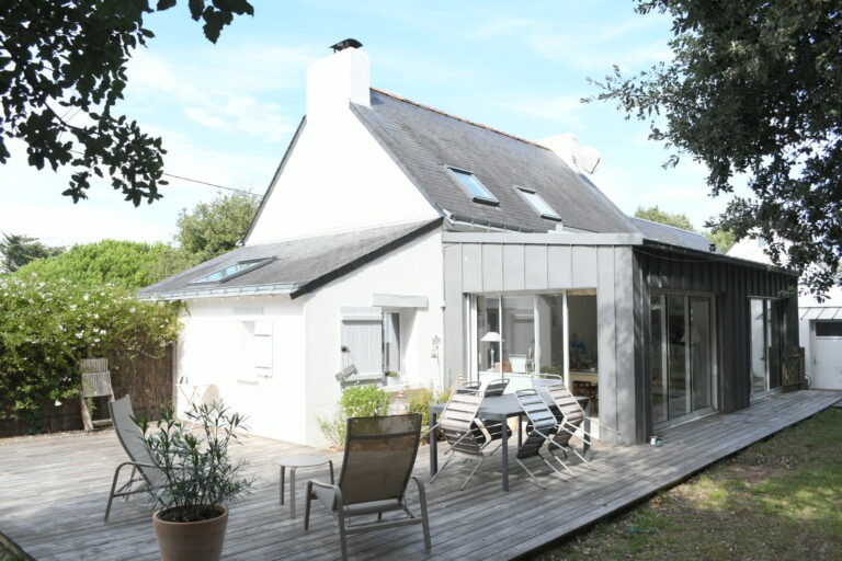 Extension d'une maison au Pouliguen